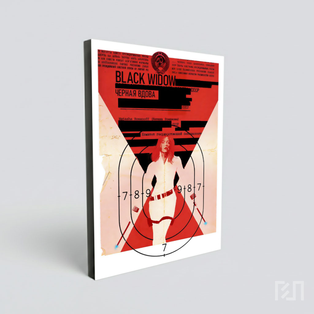 Poster Film Black Widow Marvel