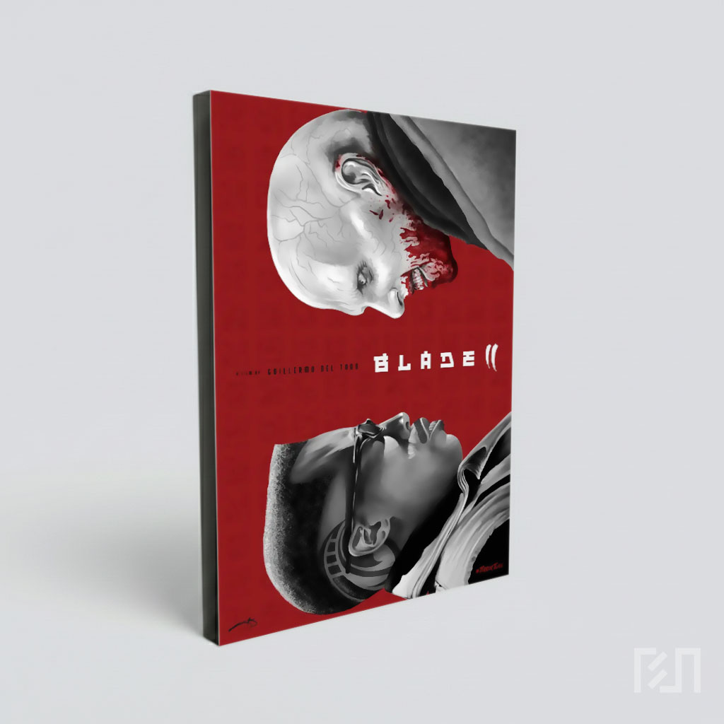 Poster Film Blade II Karya Guillermo del Toro
