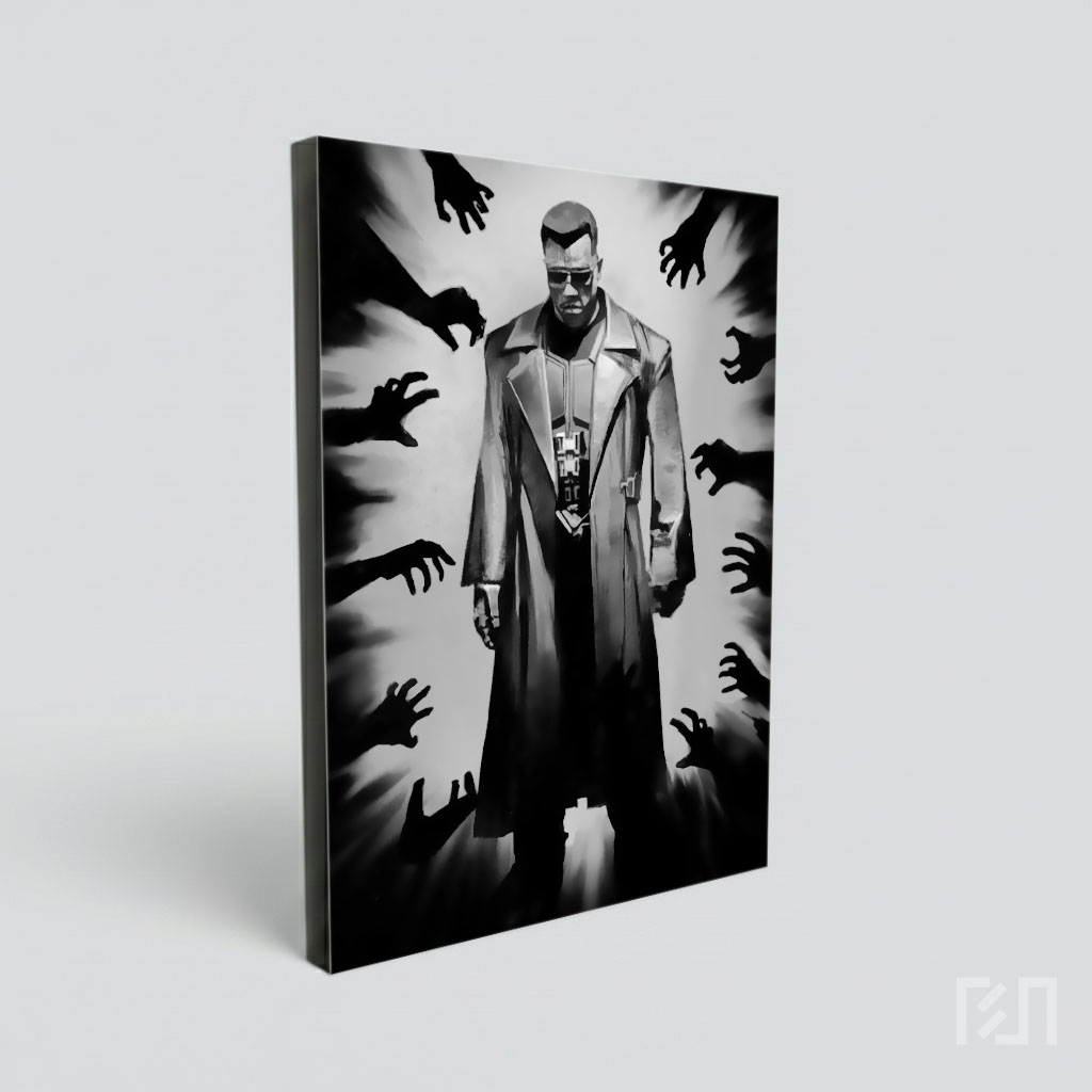 Poster Film Blade: Pemburu Vampir Ikonik