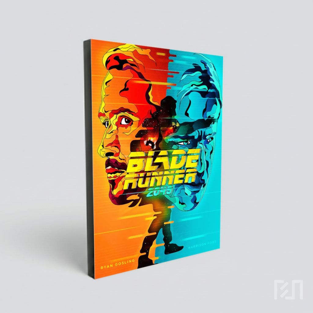 Poster Film Blade Runner 2049 Gaya Neon