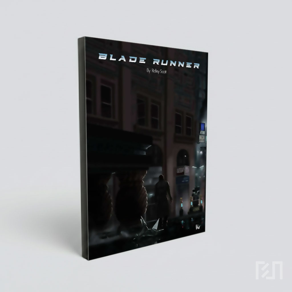Poster Film Blade Runner Bradbury Building
