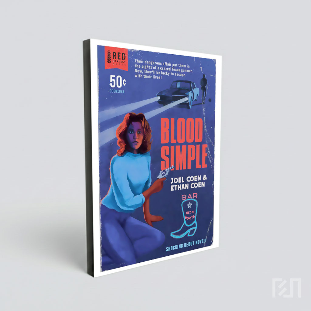 Poster Film Blood Simple Karya Coen Brothers