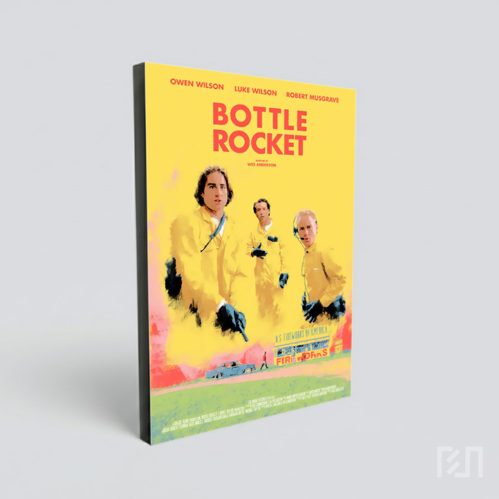Poster Film Bottle Rocket Karya Wes Anderson