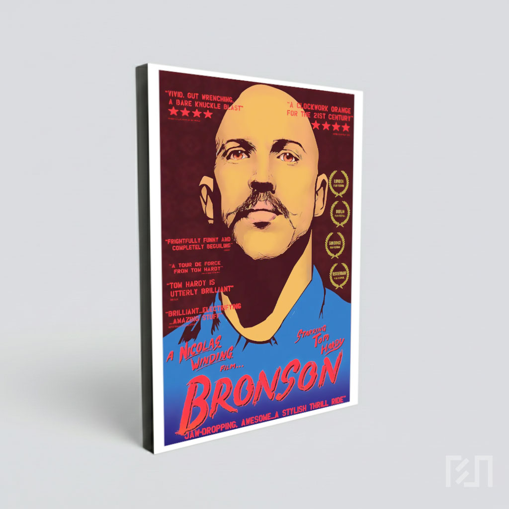 Poster Film Bronson Dibintangi Tom Hardy
