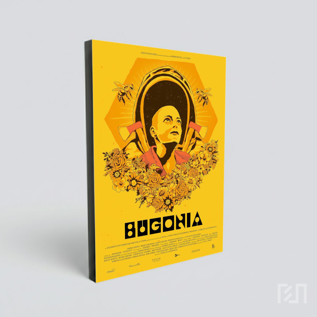 Poster Film Bugonia: Seni Visual Unik