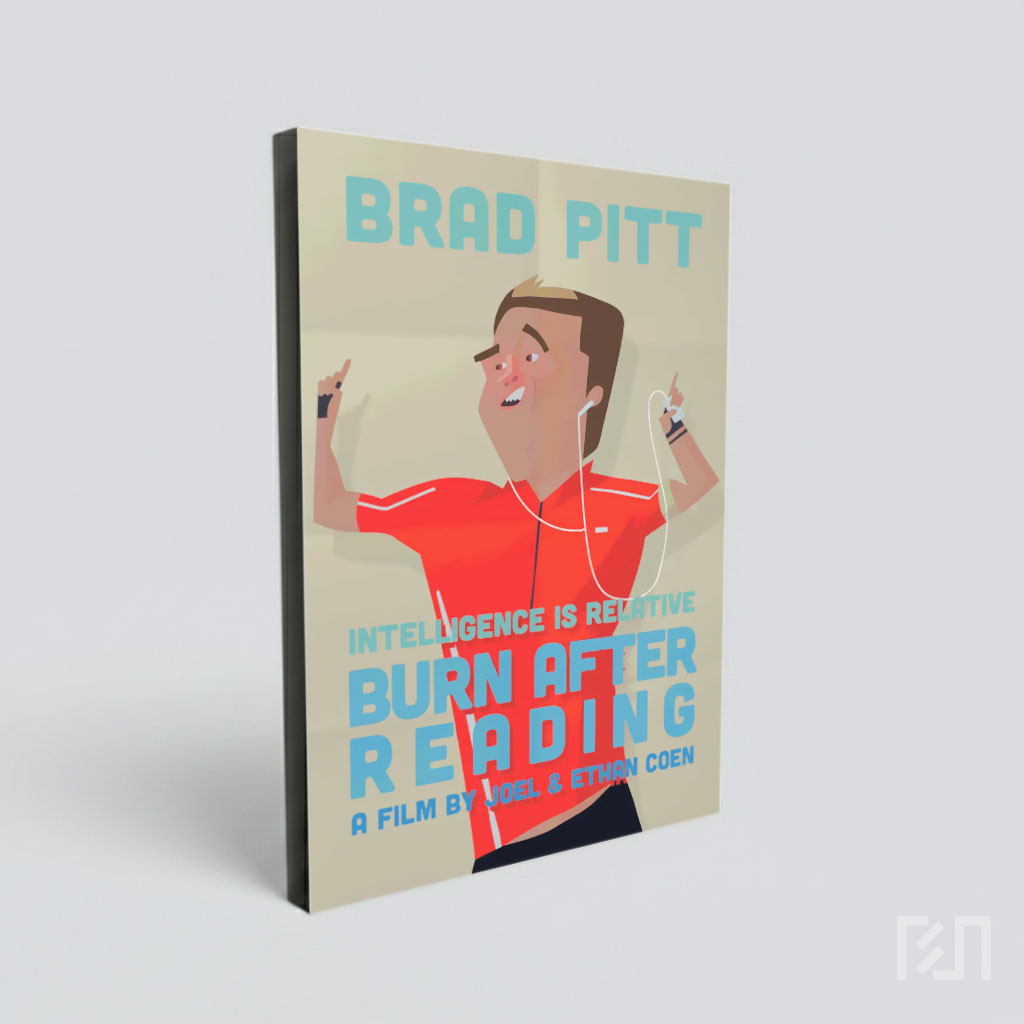 Poster Film Burn After Reading