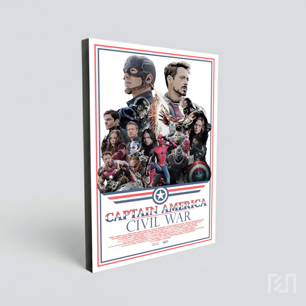 Poster Film Captain America Civil War