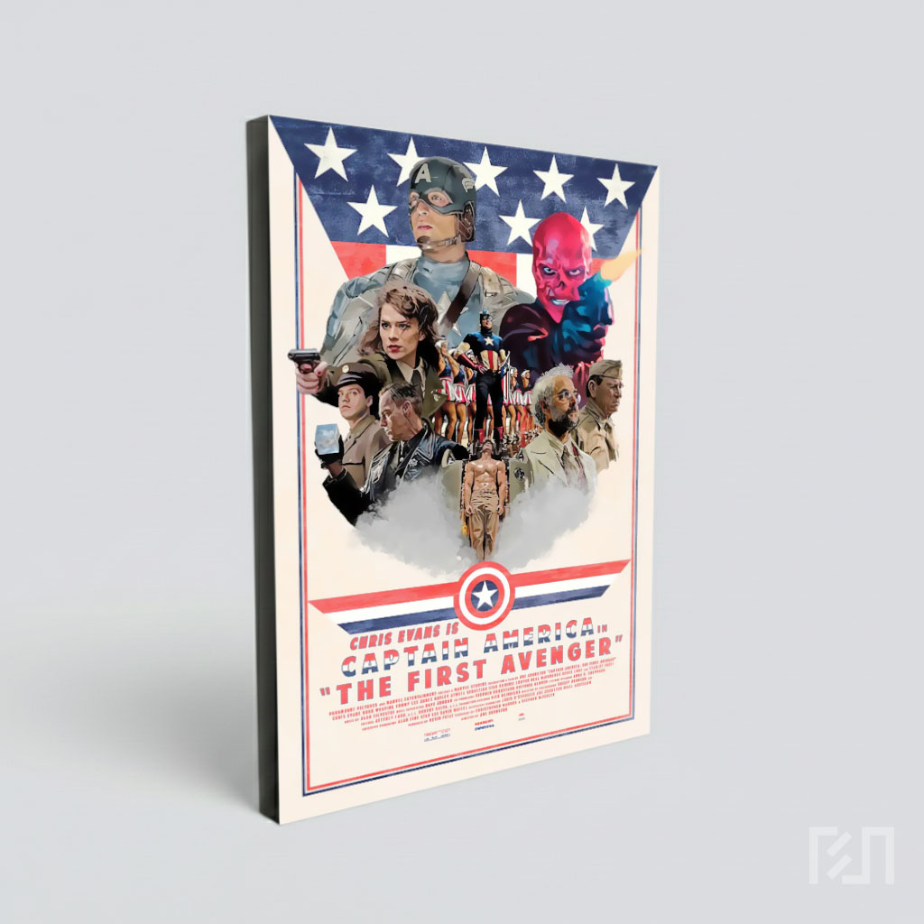 Poster Film Captain America: The First Avenger