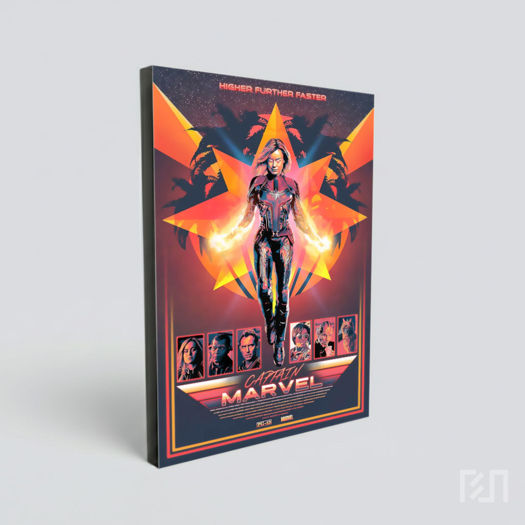 Poster Film Captain Marvel