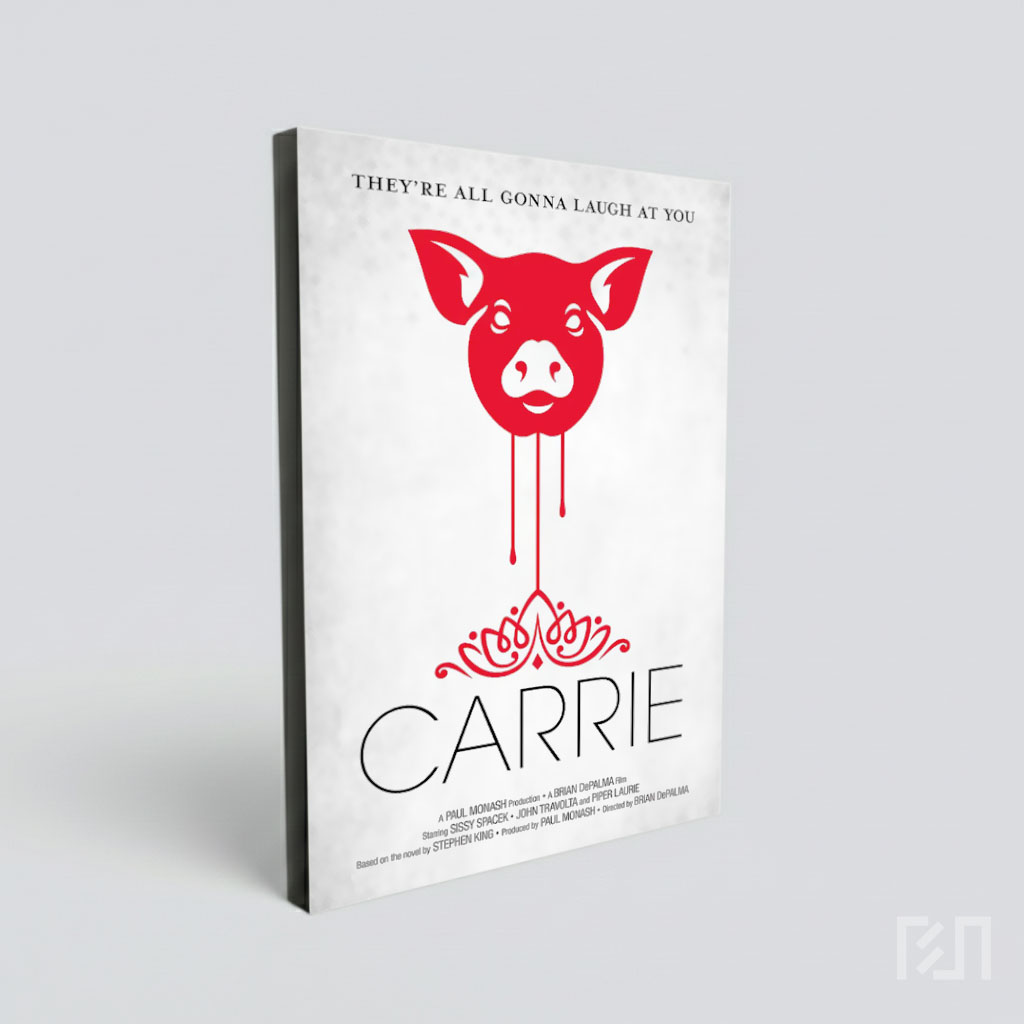 Poster Film Carrie Minimalis