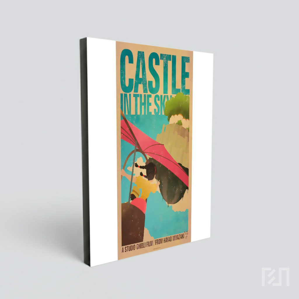 Poster Film Castle in the Sky Studio Ghibli
