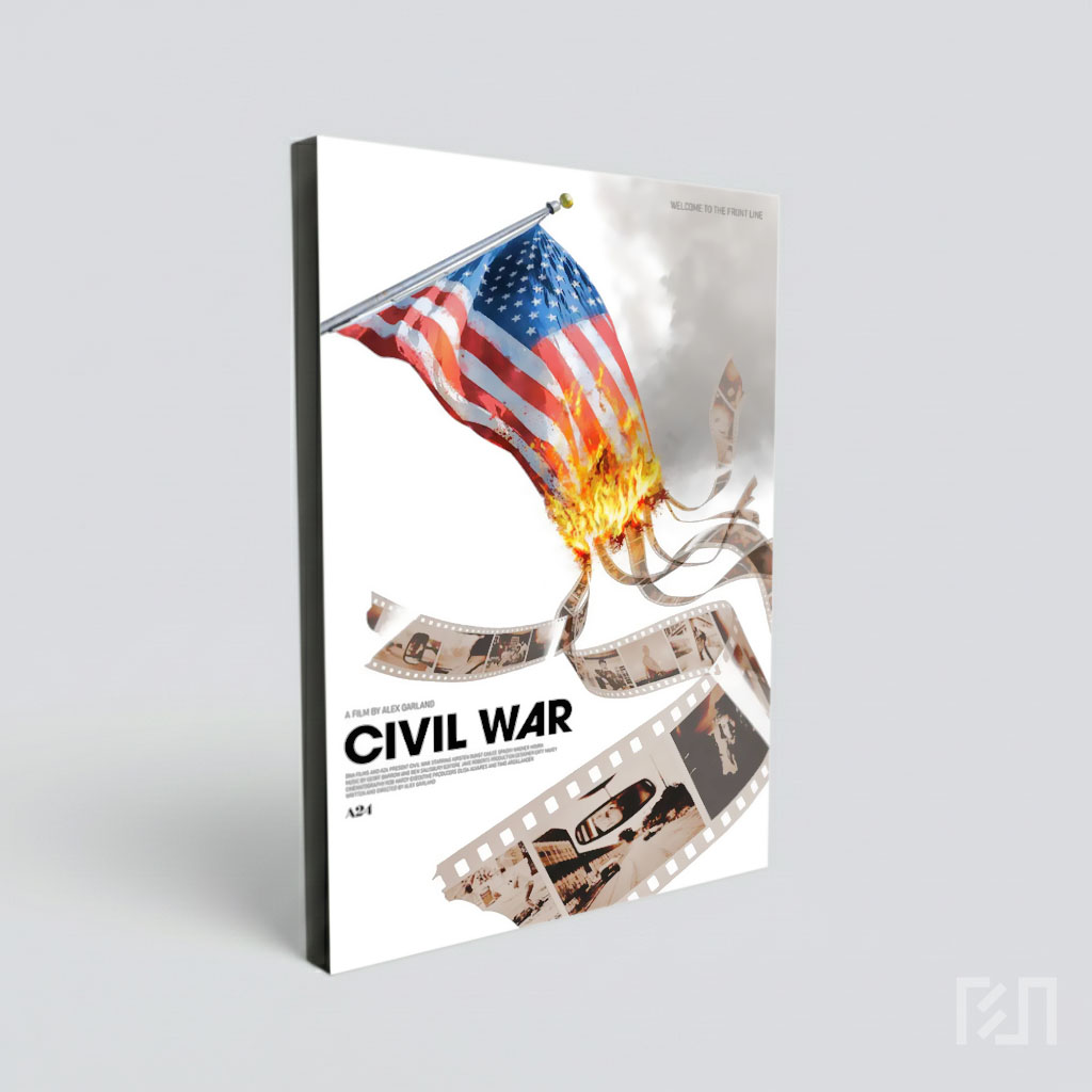 Poster Film Civil War Karya Alex Garland