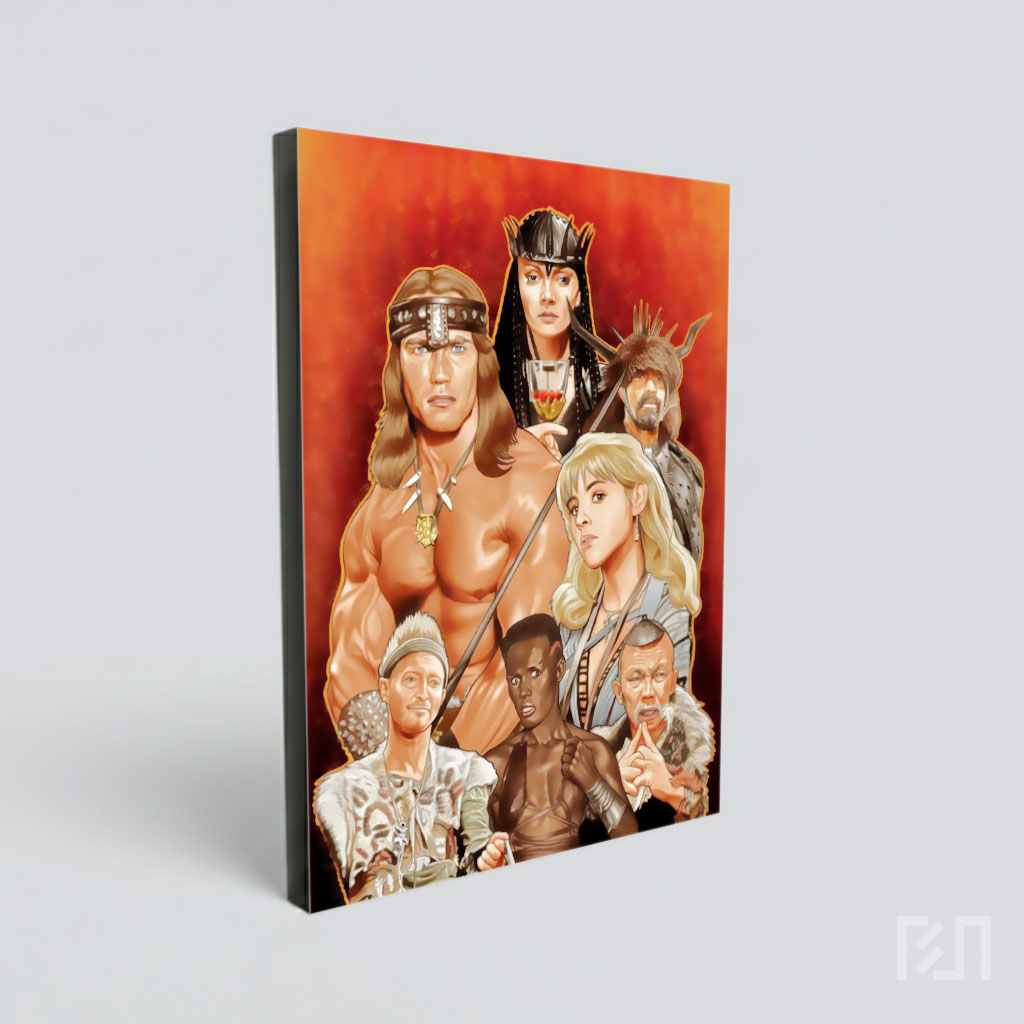 Poster Film Conan the Destroyer