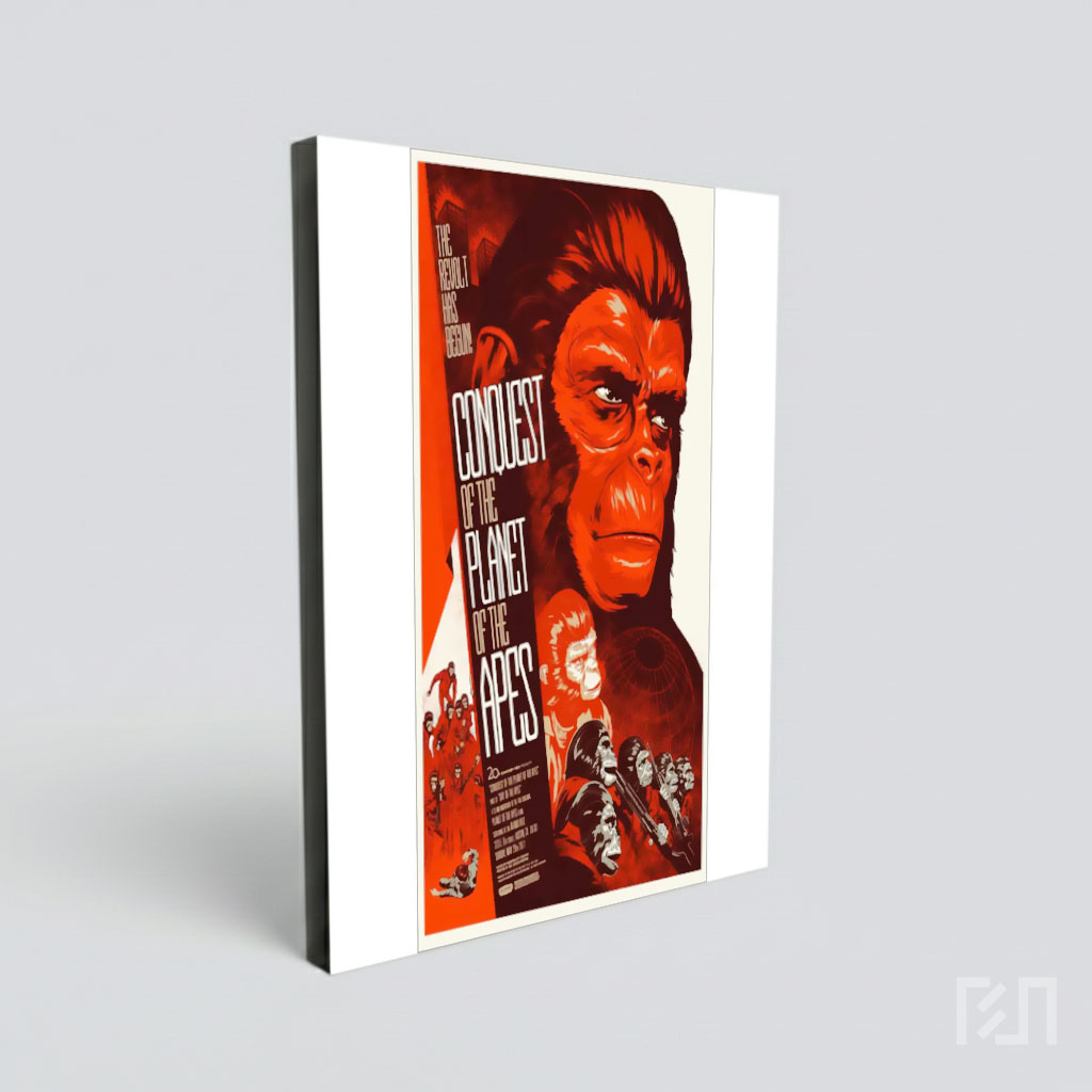 Poster Film Conquest of the Planet of the Apes