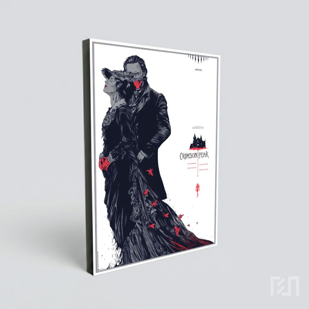 Poster Film Crimson Peak Art Ilustrasi