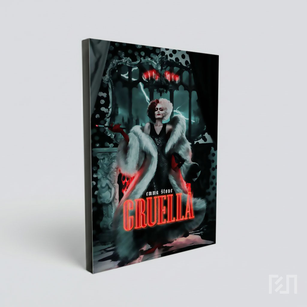 Poster Film Cruella Emma Stone