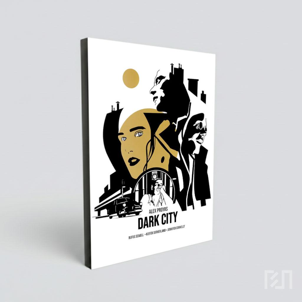Poster Film Dark City Karya Sutradara Alex Proyas