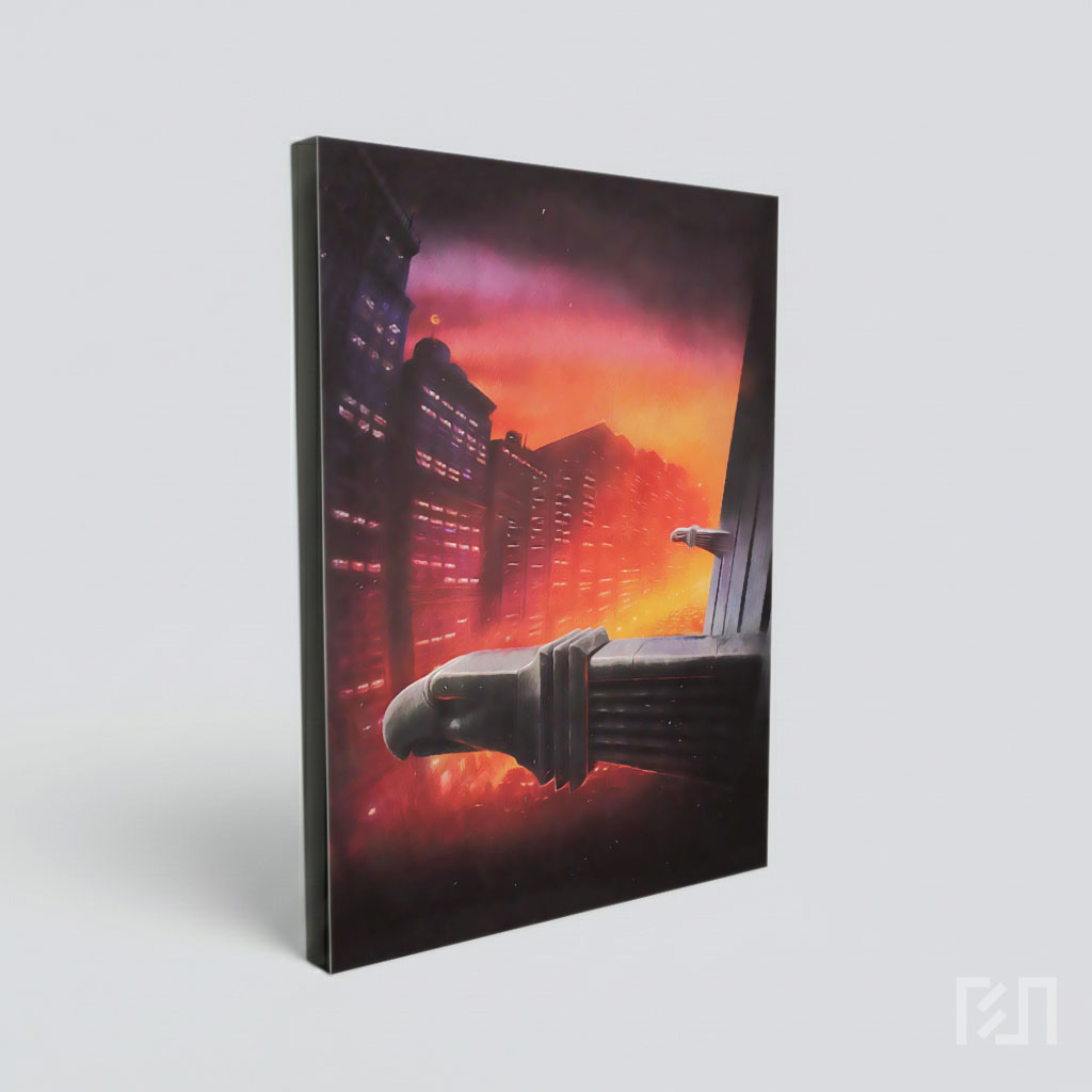 Poster Film Dark City: Pemandangan Kota Futuristik