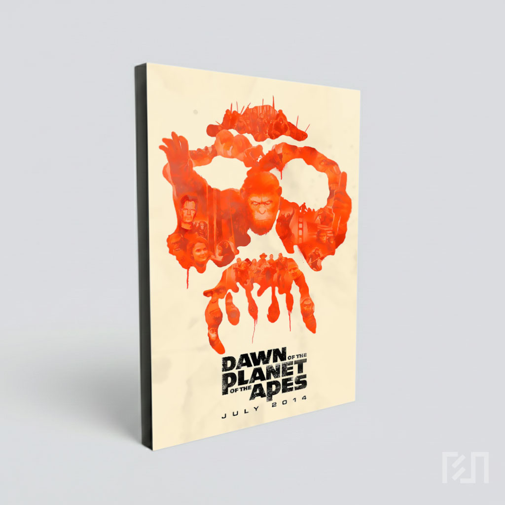 Poster Film Dawn of the Planet of the Apes