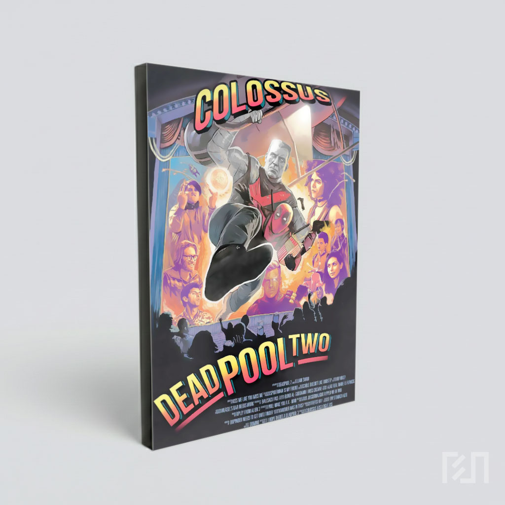 Poster Film Deadpool 2: Aksi Superhero Marvel