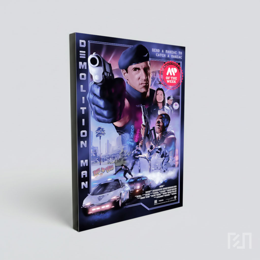 Poster Film Demolition Man