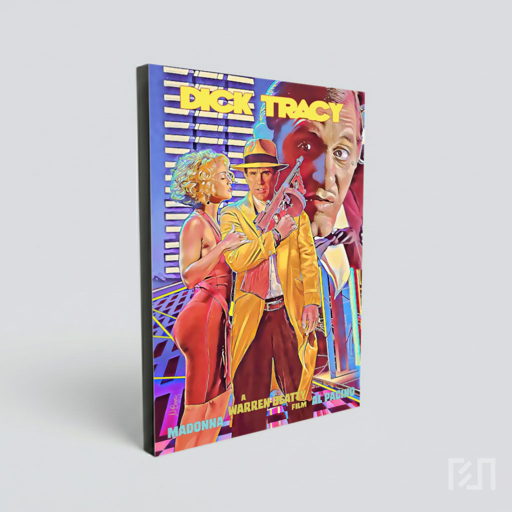 Poster Film Dick Tracy: Aksi Klasik Detektif
