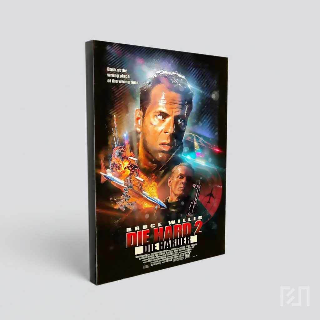 Poster Film Die Hard 2 Dibintangi Bruce Willis