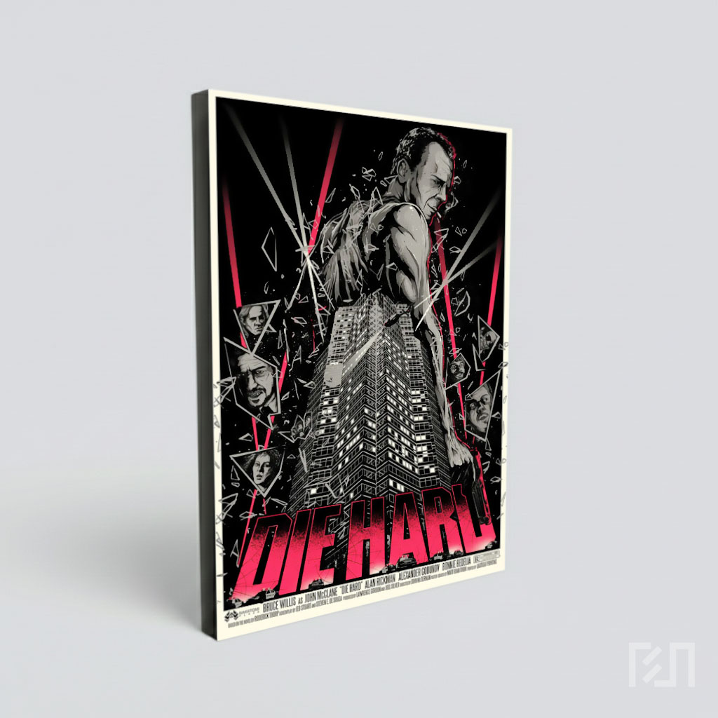 Poster Film Die Hard Aksi Klasik