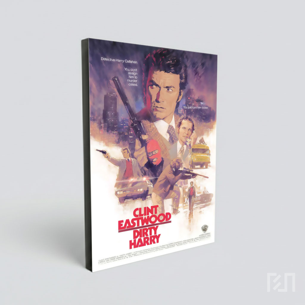 Poster Film Dirty Harry Clint Eastwood
