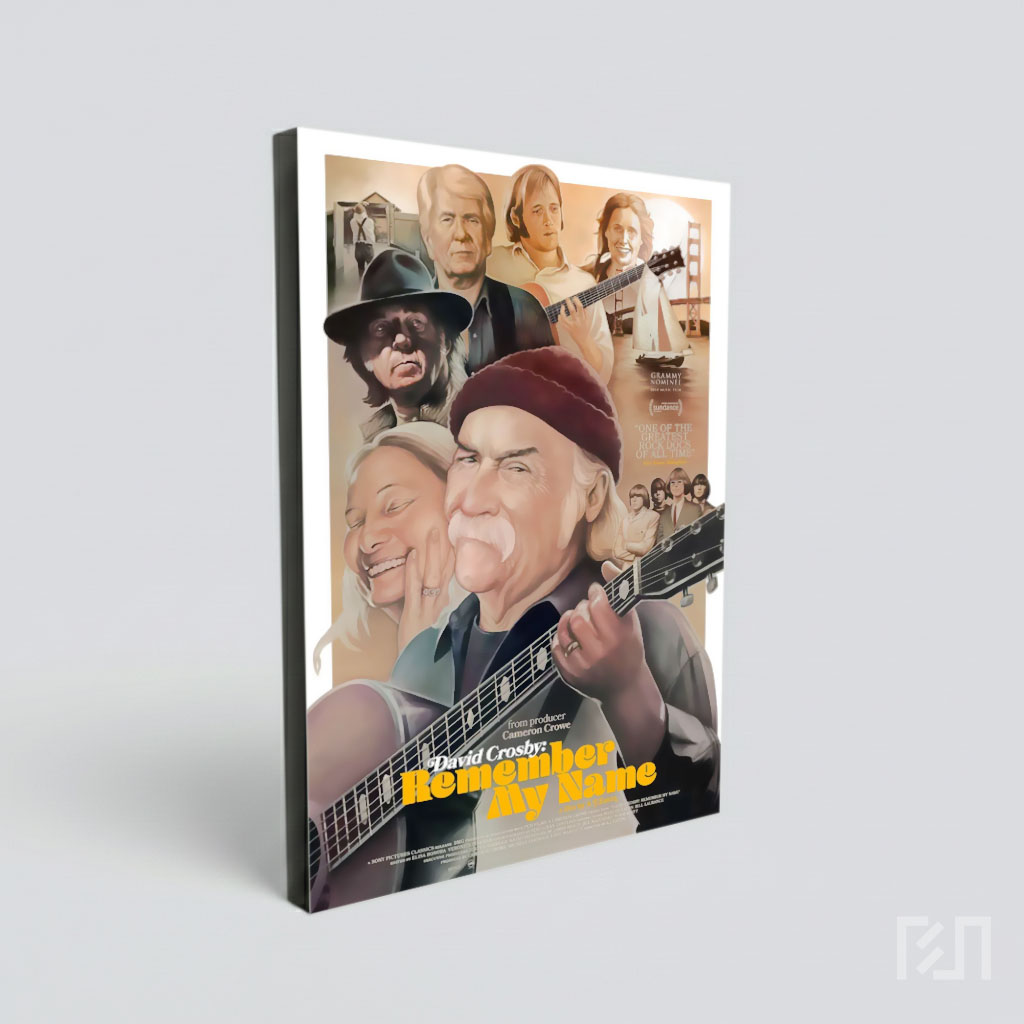 Poster Film Dokumenter David Crosby