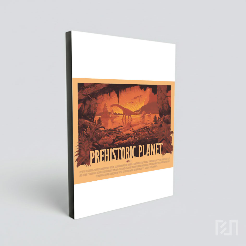 Poster Film Dokumenter Prehistoric Planet