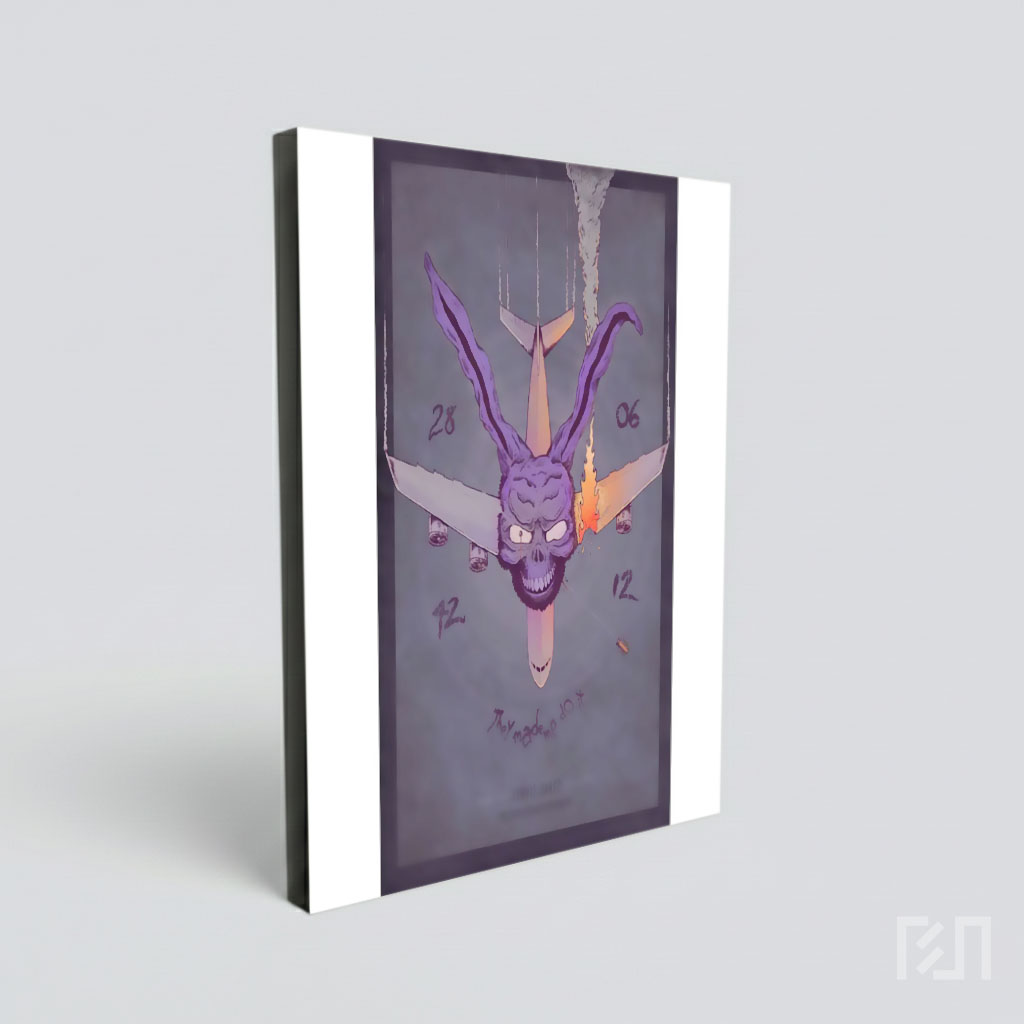 Poster Film Donnie Darko - Seni Ilustrasi Frank