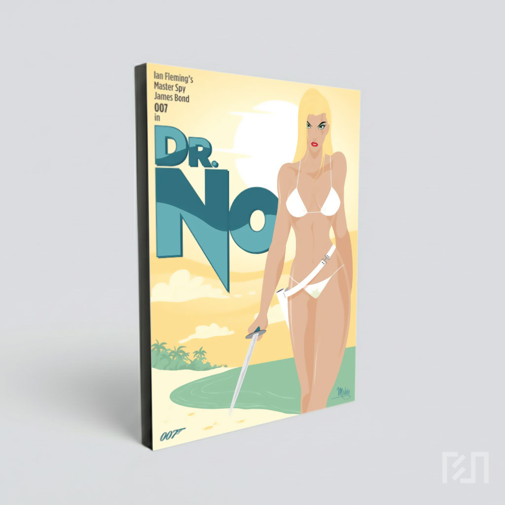 Poster Film Dr. No James Bond