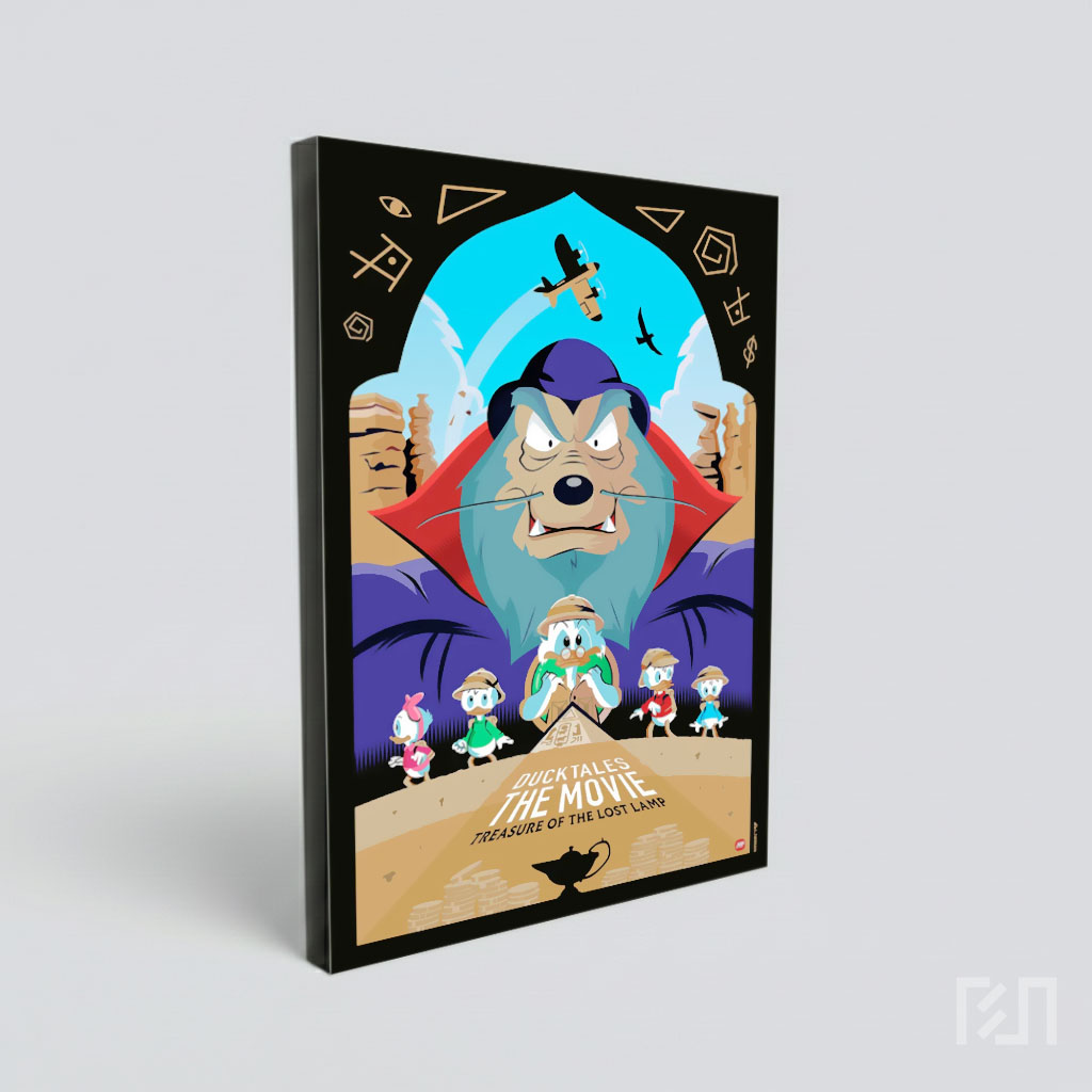 Poster Film DuckTales the Movie: Treasure of the Lost Lamp