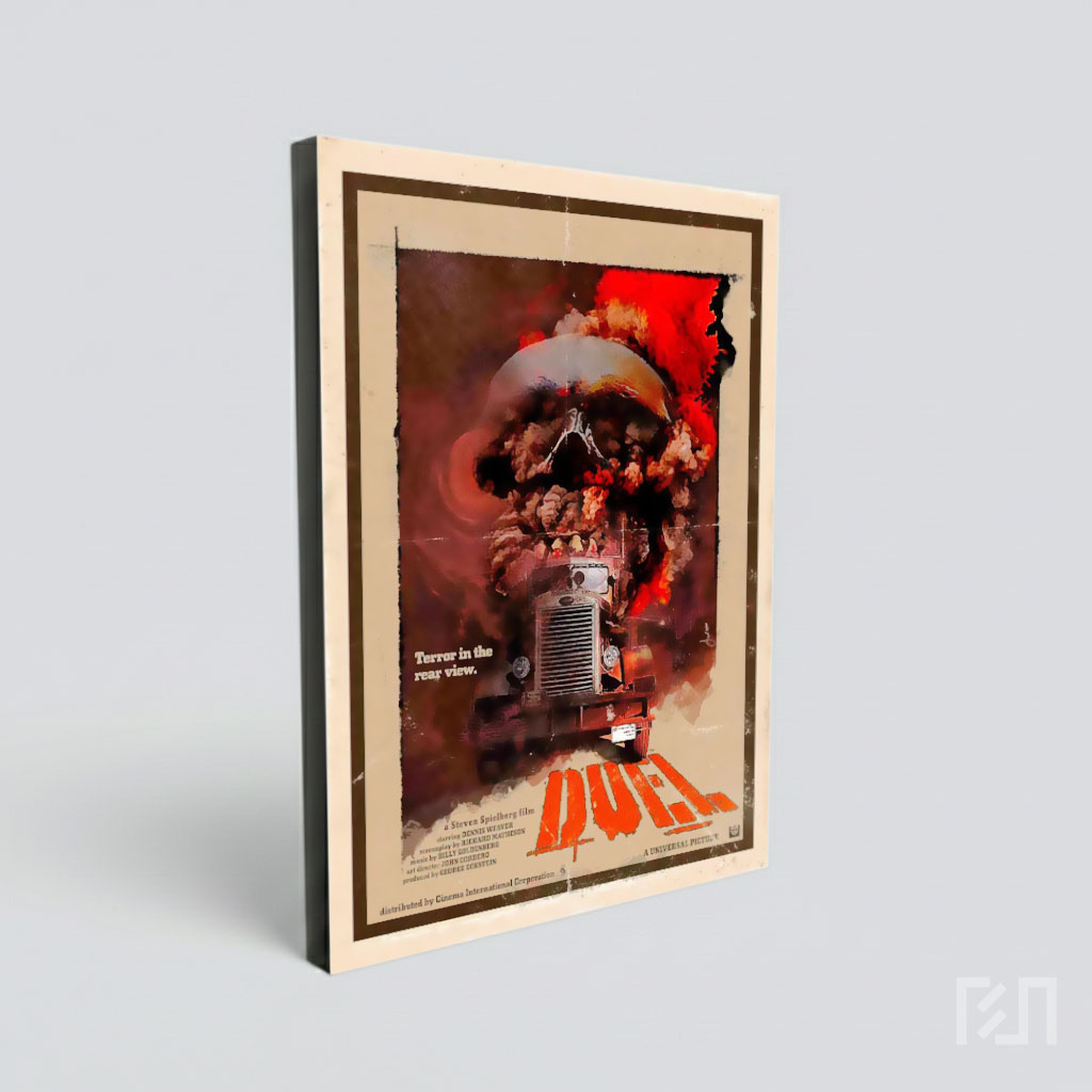 Poster Film Duel Steven Spielberg