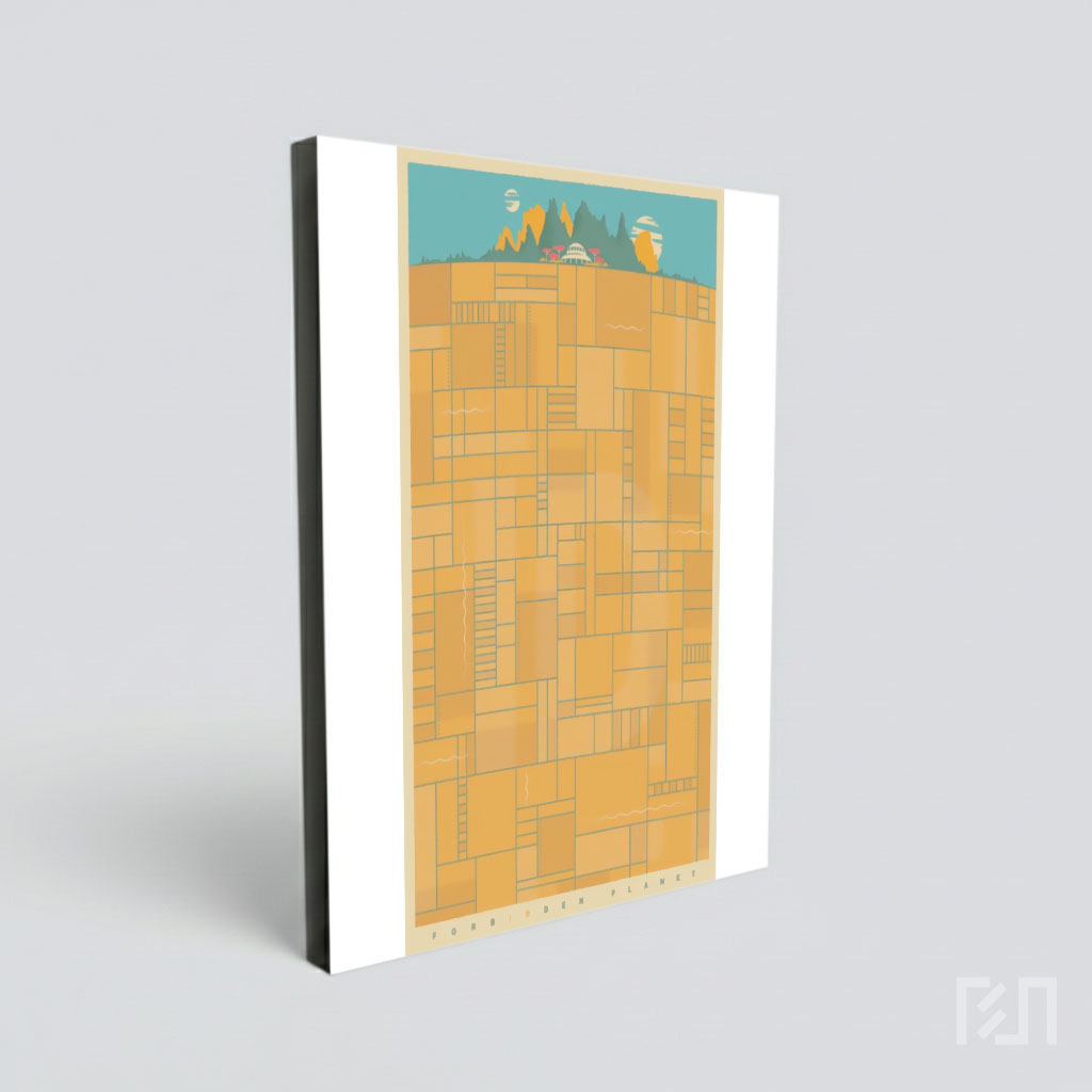 Poster Film Dune Minimalis
