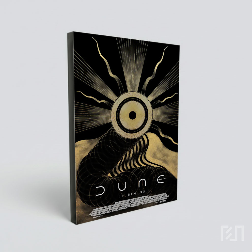 Poster Film Dune: Seni Visual Epik