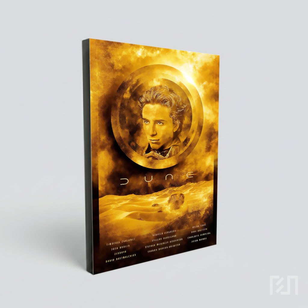 Poster Film Dune: Timothée Chalamet sebagai Paul Atreides