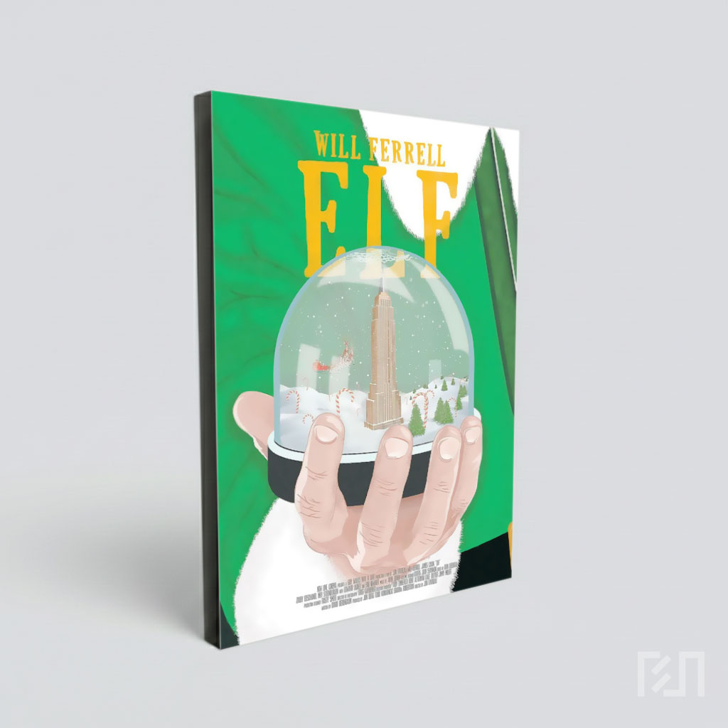 Poster Film Elf Snowglobe