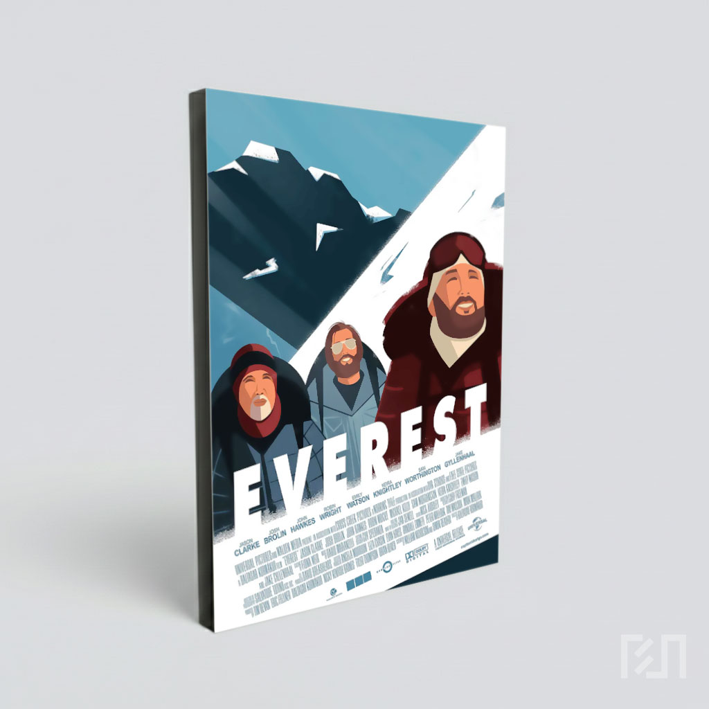 Poster Film Everest (2015) - Ilustrasi Pendaki Gunung