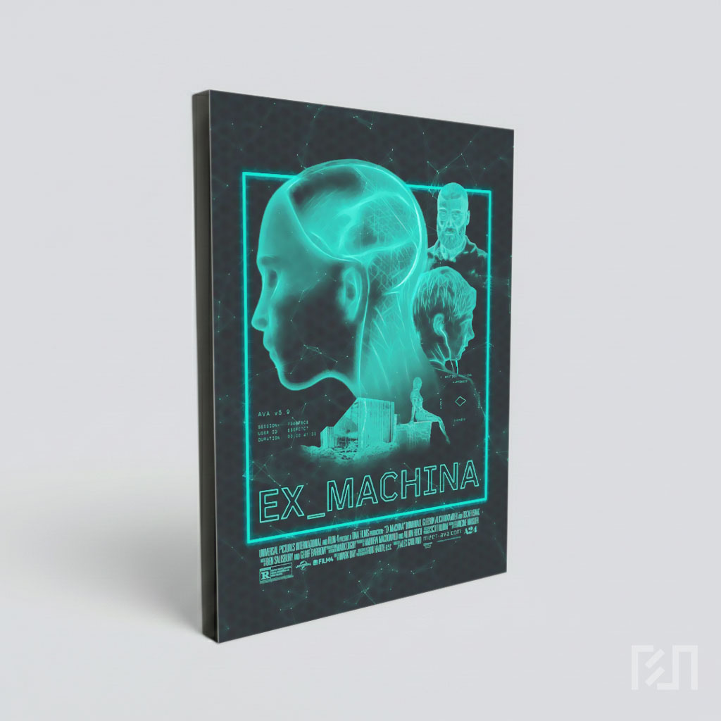 Poster Film Ex Machina Sci-Fi