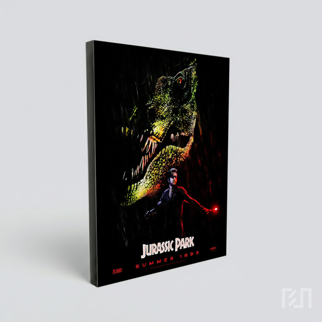 Poster Film Fan Art Jurassic Dark