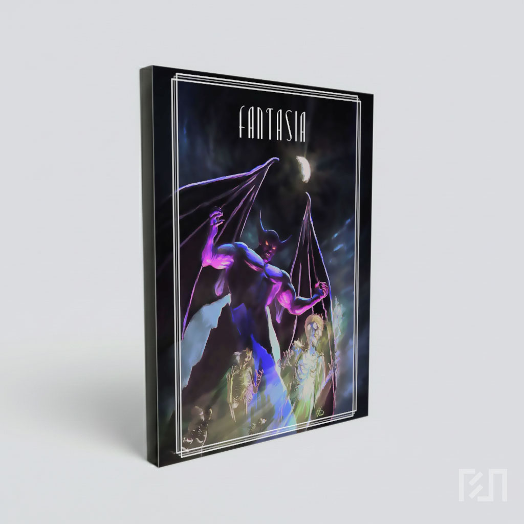 Poster Film Fantasia: Seni Ilustrasi Horor Fantasi