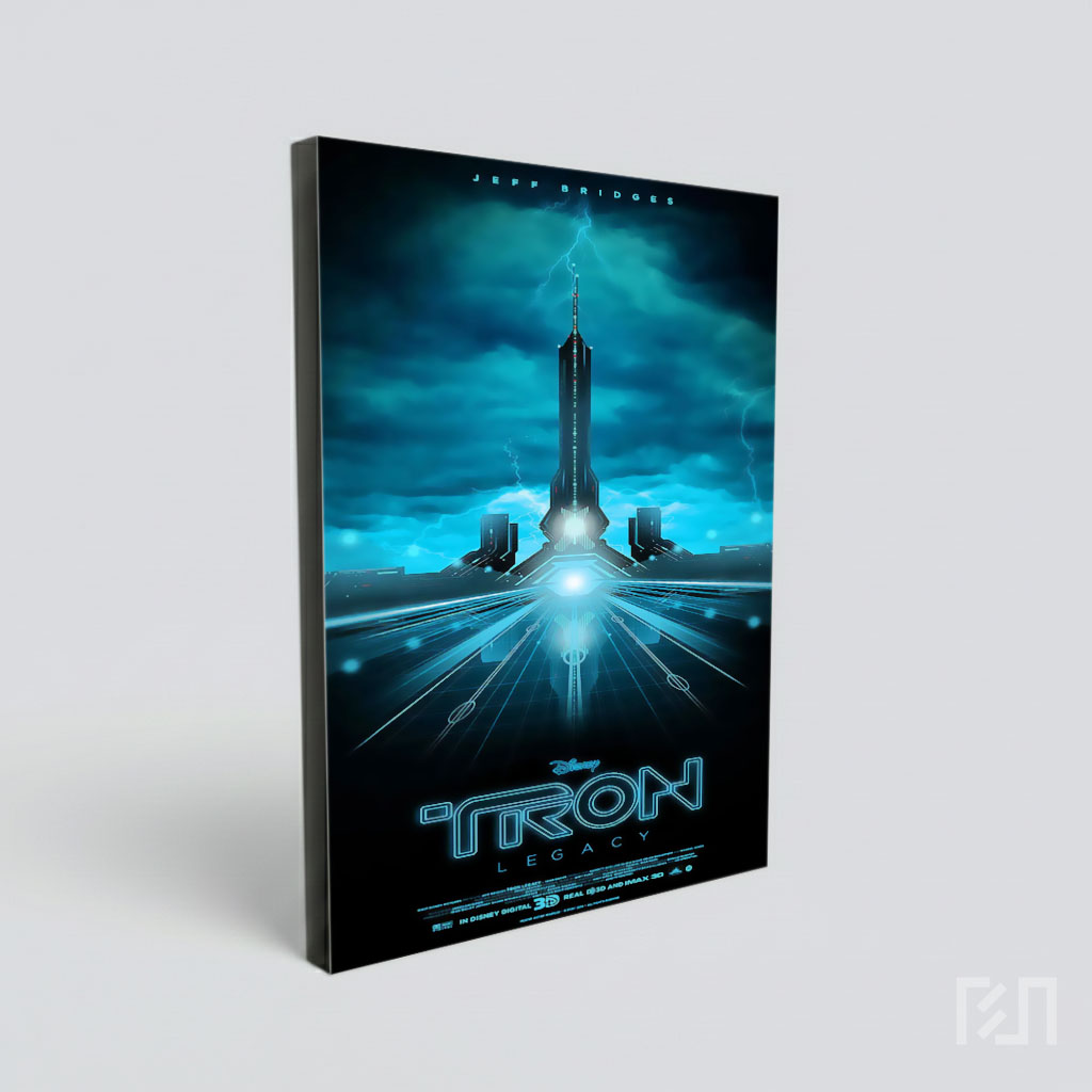 Poster Film Fiksi Ilmiah Futuristik