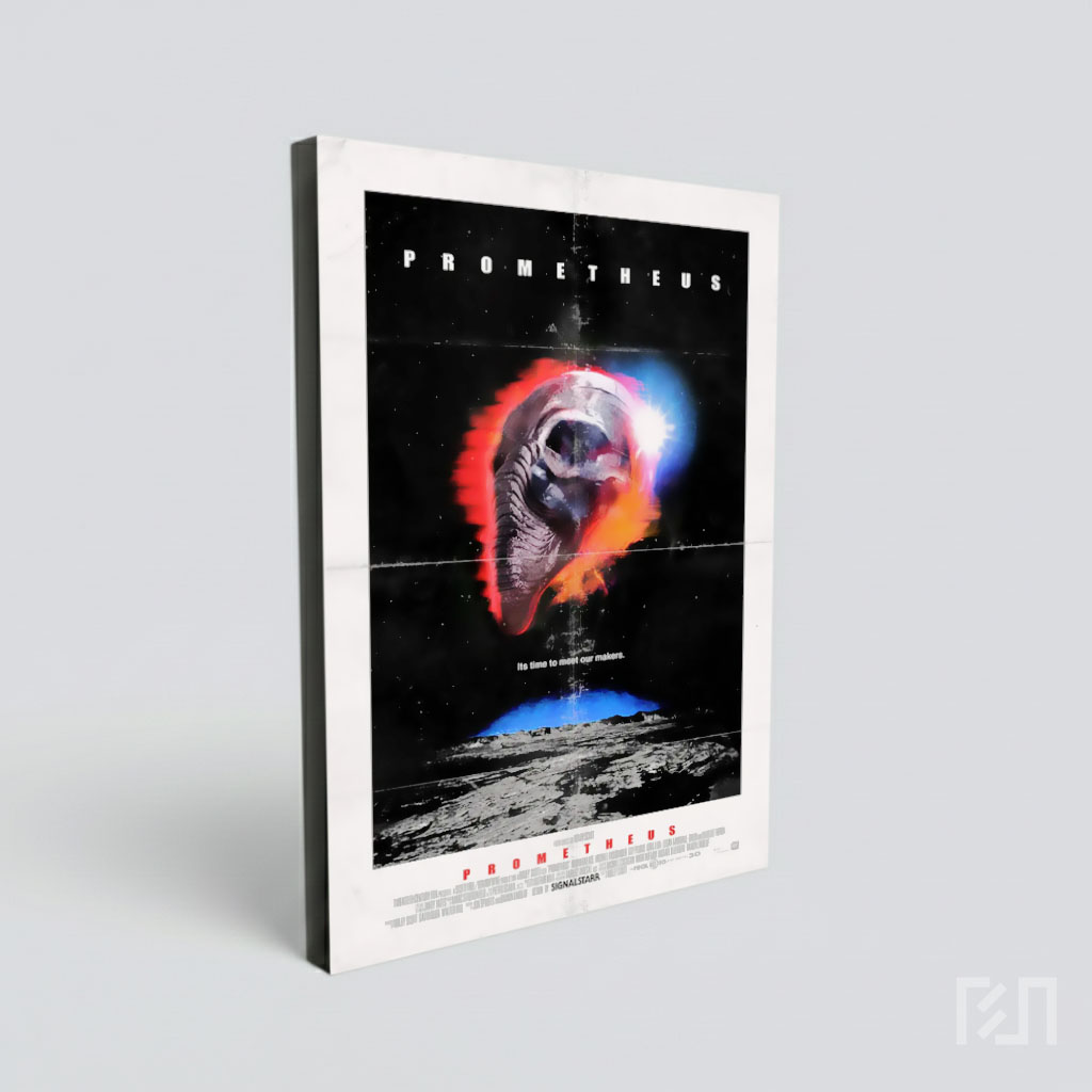 Poster Film Fiksi Ilmiah Prometheus
