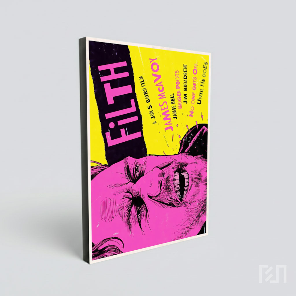 Poster Film Filth (2013) - James McAvoy
