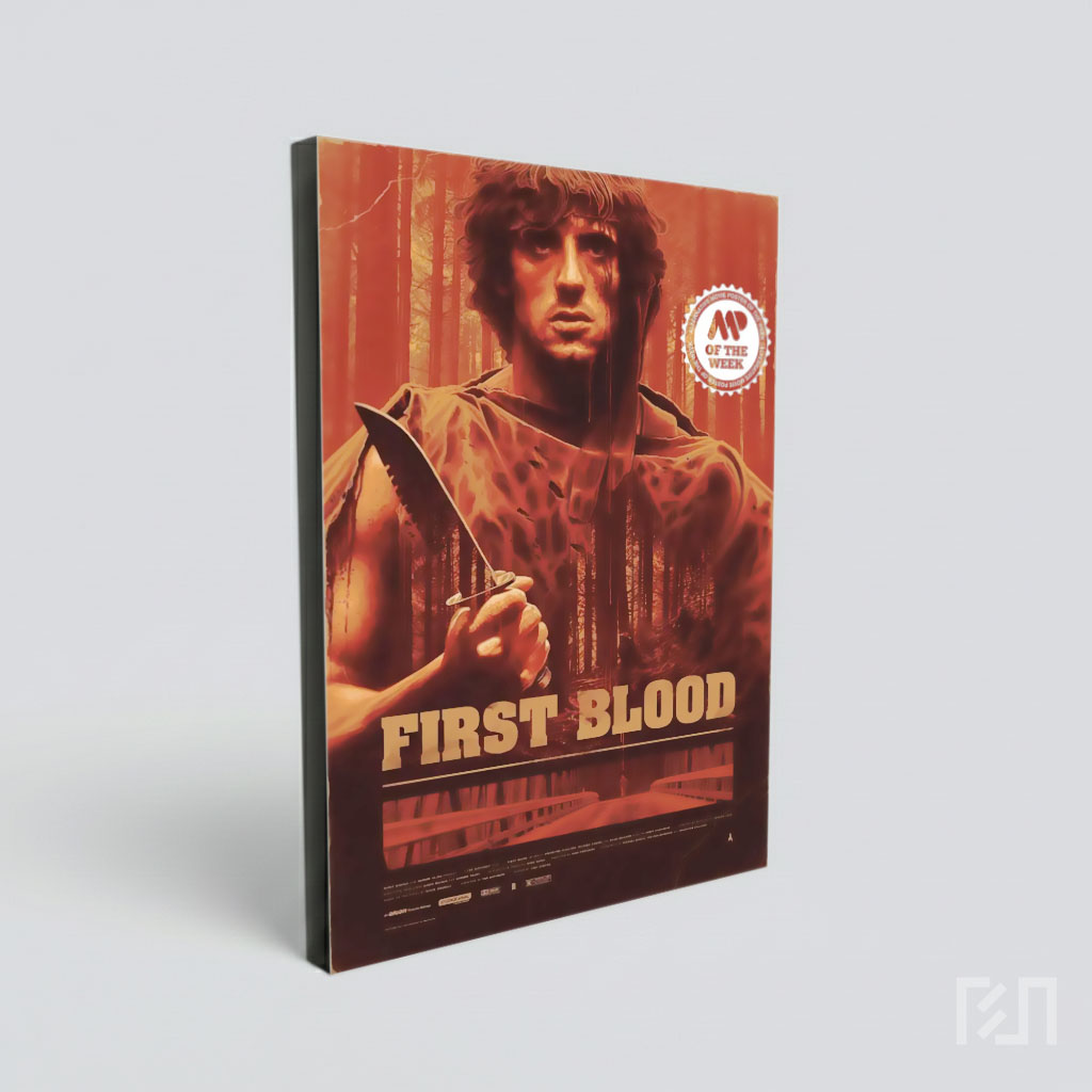 Poster Film First Blood Rambo