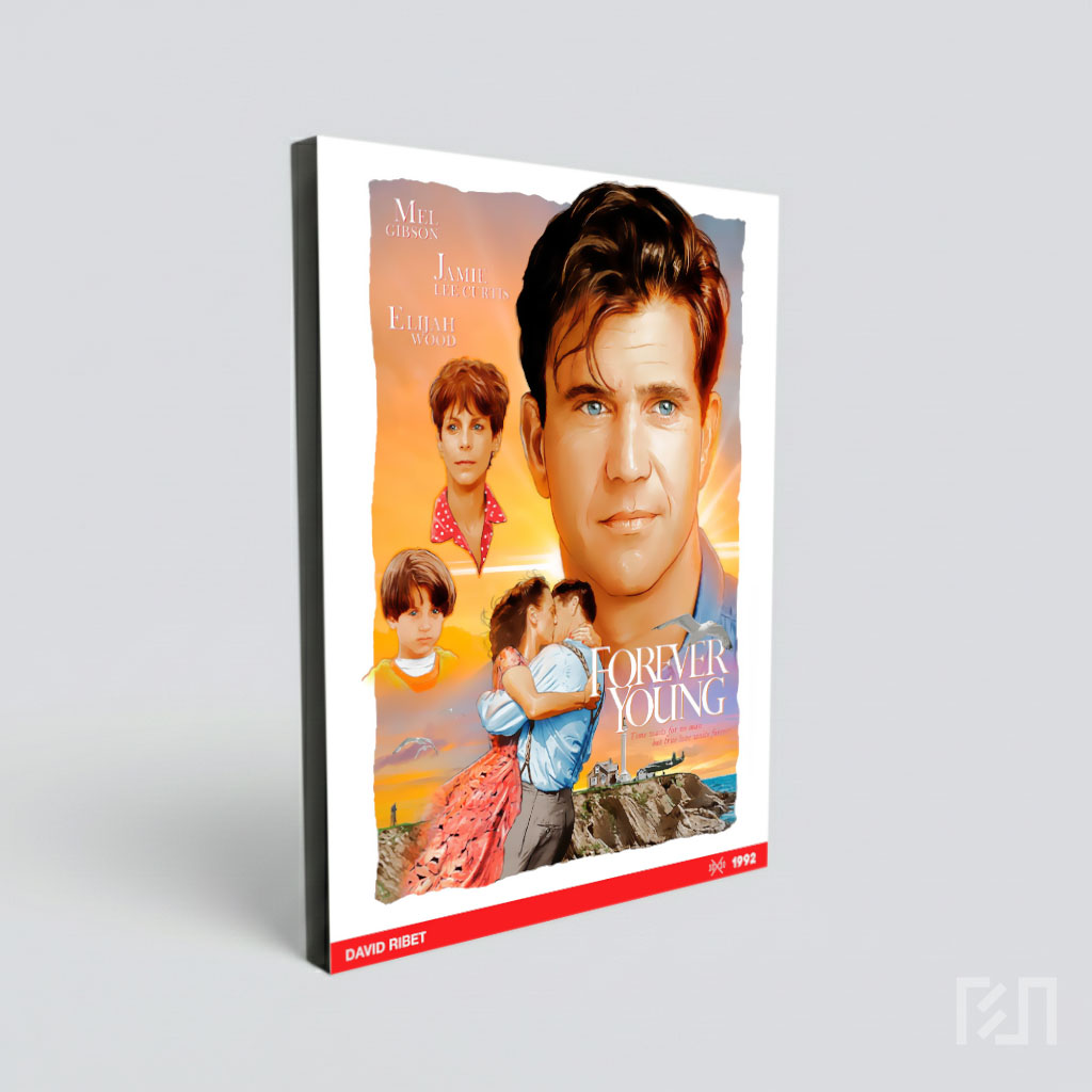 Poster Film Forever Young 1992 Mel Gibson