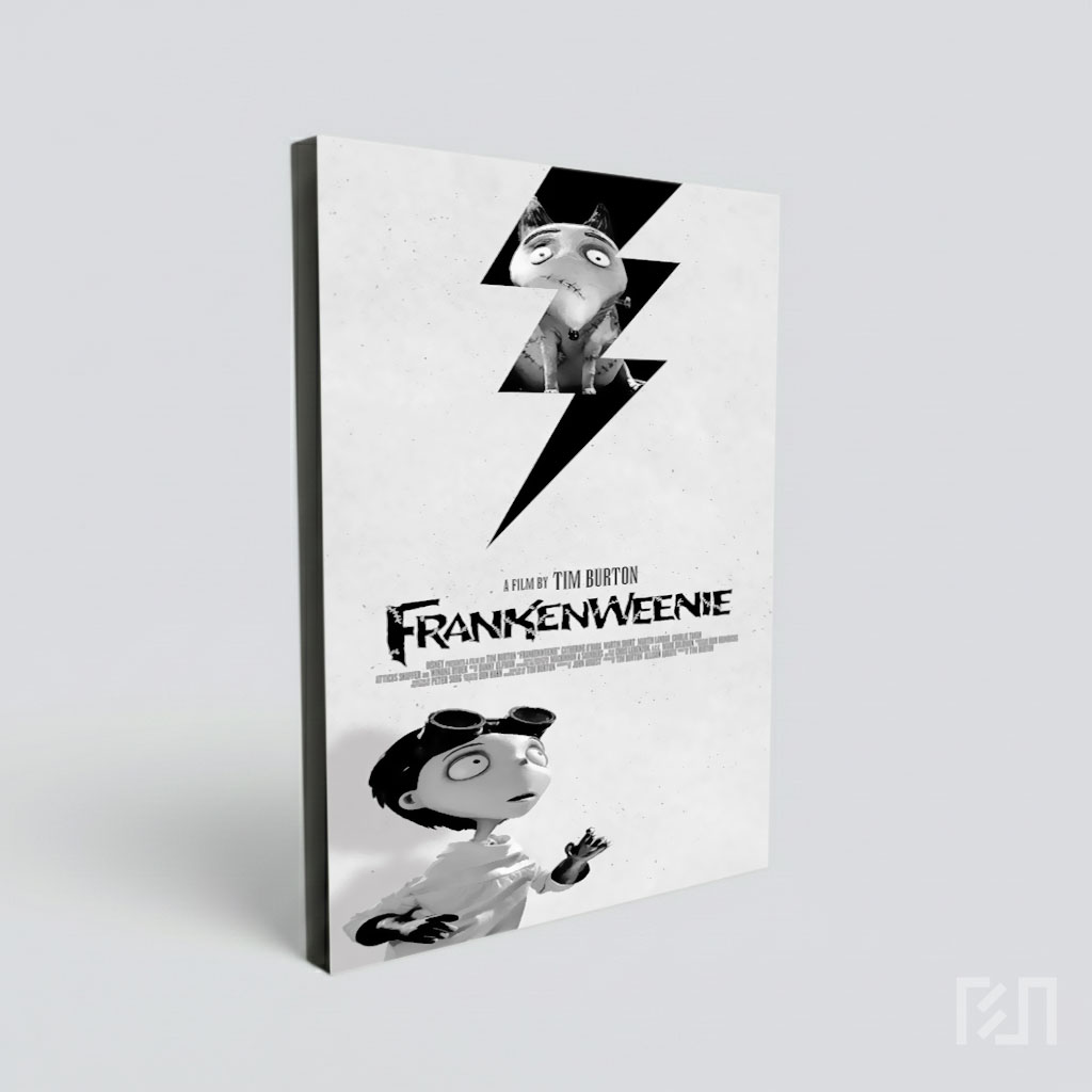 Poster Film Frankenweenie Karya Tim Burton