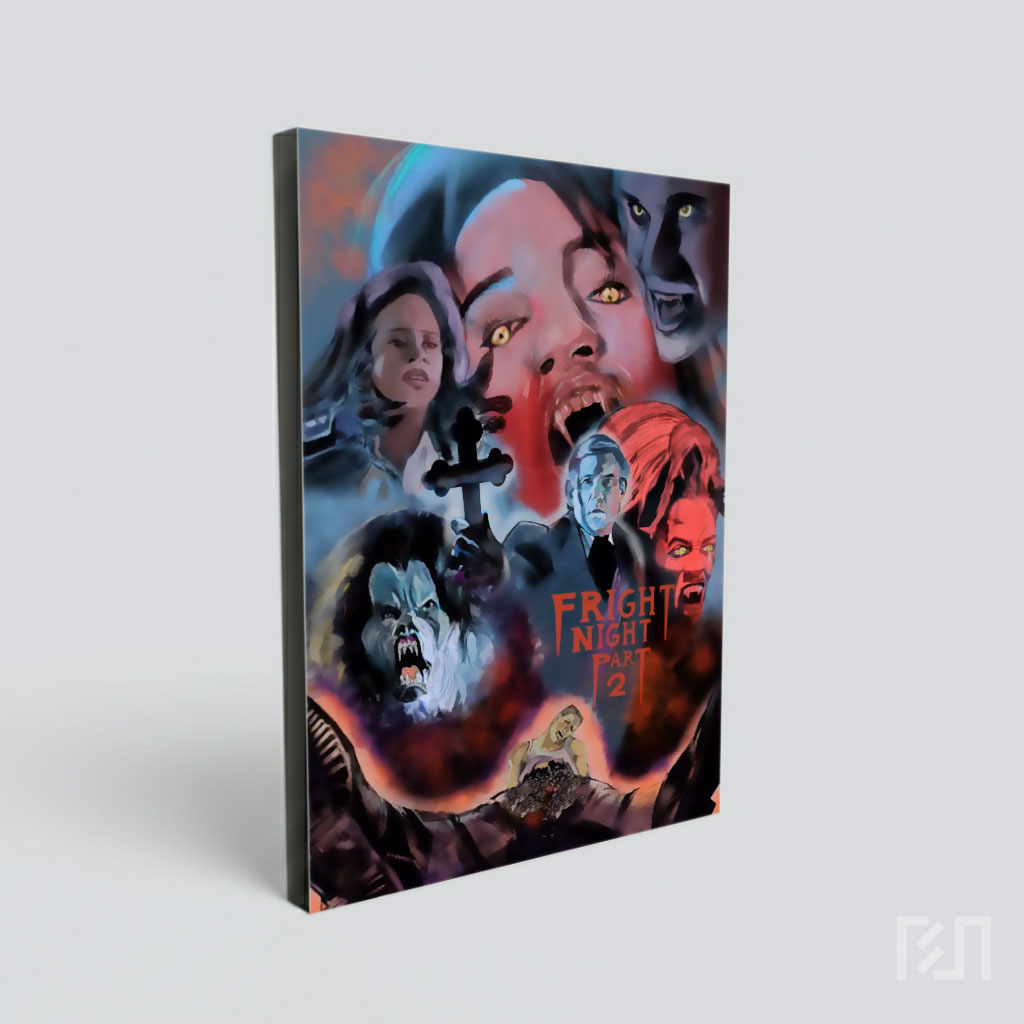 Poster Film Fright Night Part 2